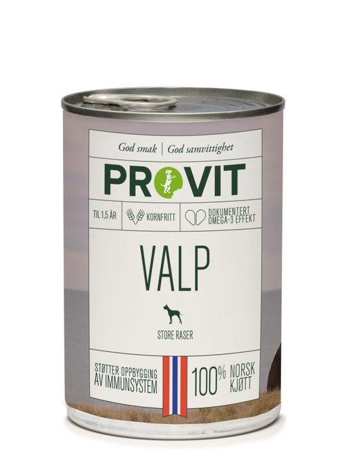 Hovedbilde PROVIT Boksemat Valp Store Raser M/Storfe, Svin ...