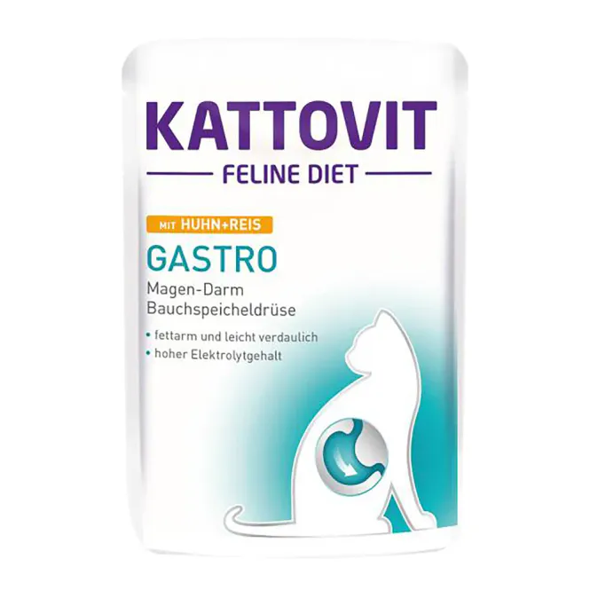 Hovedbilde Kattovit Feline Diet Gastro Chicken and Rice 85gr
