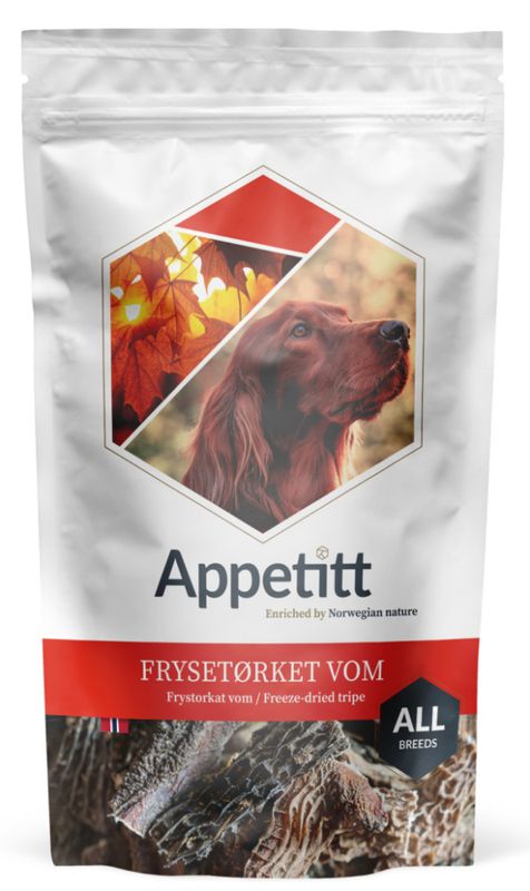 Frysetørket vom 500 g