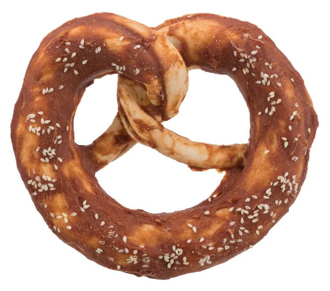 Hovedbilde Pretzels M/Andefilè Ø10cm 75g