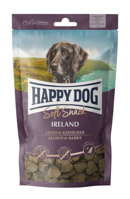 Hovedbilde Happy Dog Soft Snack Ireland (Laks & Kanin) 100g