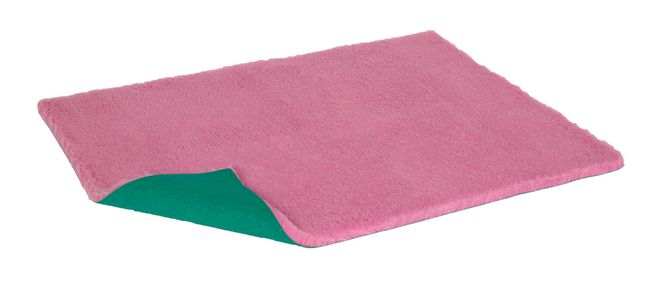 Hovedbilde VetBed Original Rosa 100x75cm (Grønn bakside)