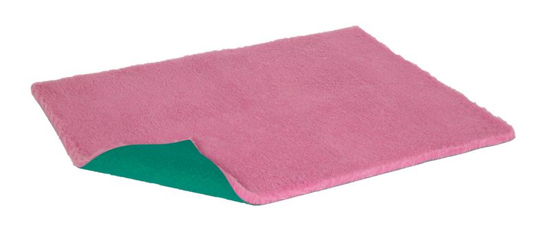 VetBed Original Rosa 100x75cm (Grønn bakside)