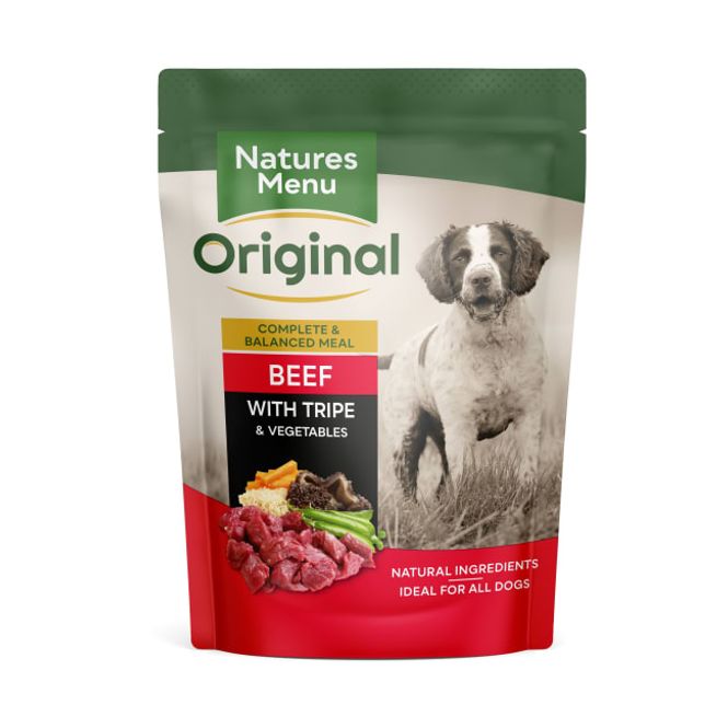 Hovedbilde NM Pouches Hund Adult Biff og Innmat 300g
