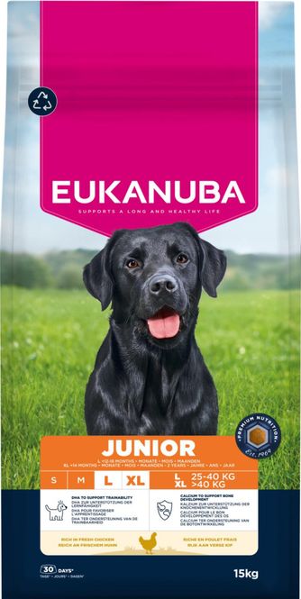 Hovedbilde EUKANUBA Hundefor Junior Large Breed Kylling 15kg