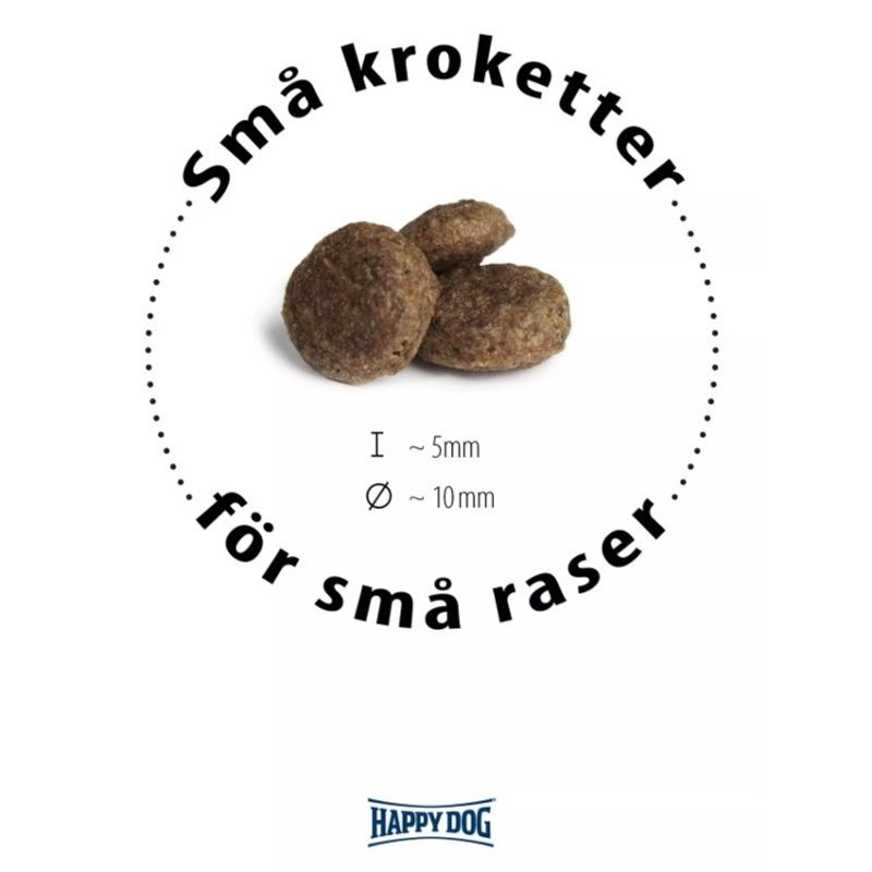 Happy Dog Sensible Mini Canada 4Kg M/Laks, Lam, Kanin & Egg