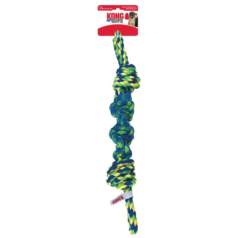 Hundeleke KONG Rope Bunji