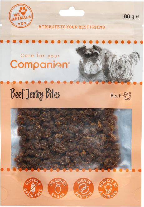 Hovedbilde Companion Beef jerky bites