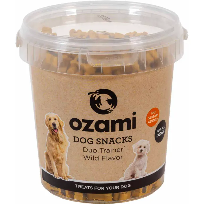 Hovedbilde Ozami Dog Snack Duotrainer Wild Bucket 500g