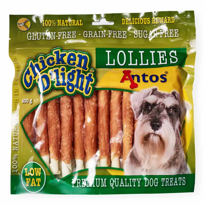 Hovedbilde Chicken Dlight Lollies 400g