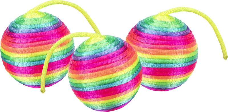 Katteleke Rasle Ball Ø4cm - Lassie og Garfield