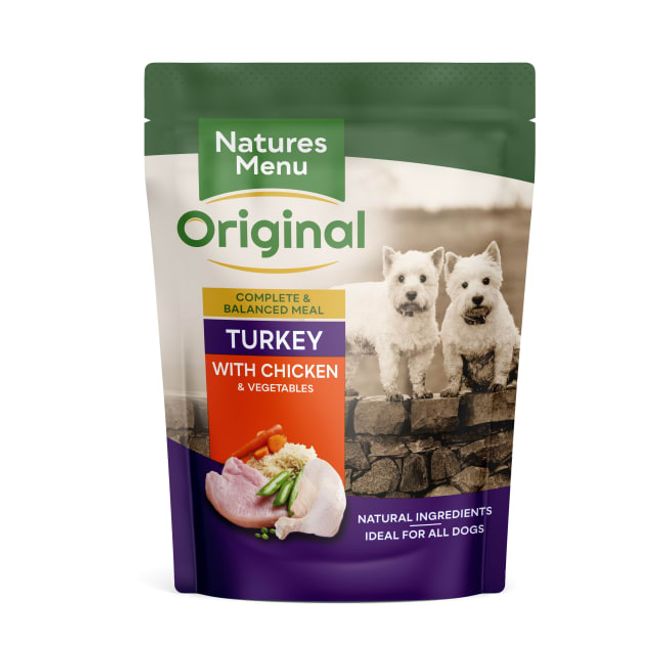 Hovedbilde NM Pouches Hund Adult Kylling og Kalkun 300g