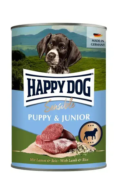 Hovedbilde Happy Dog Boksemat Sensible Puppy & Junior M/Lam ...