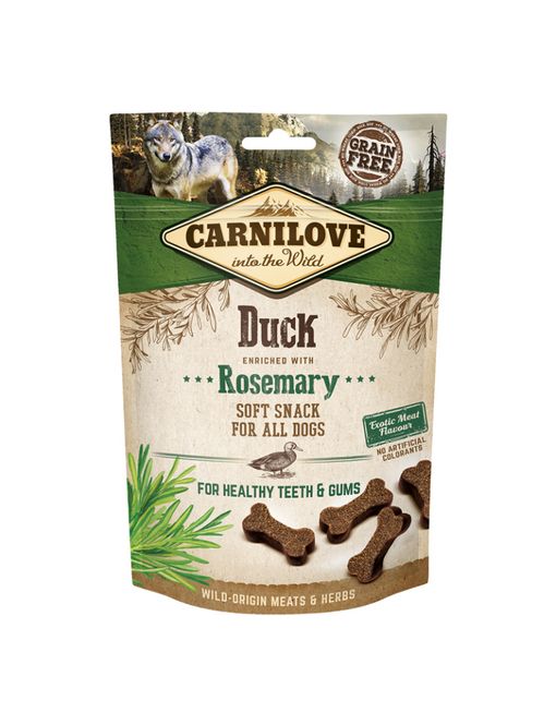 Hovedbilde Carnilove Dog Semi Moist Snack Duck w/ Rosemary ...