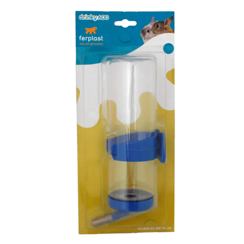 Vannflaske Drink 600ml 11x6.5x24.5cm