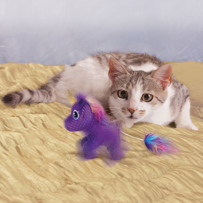 Hovedbilde Katteleke KONG Enchanted Buzzy Unicorn