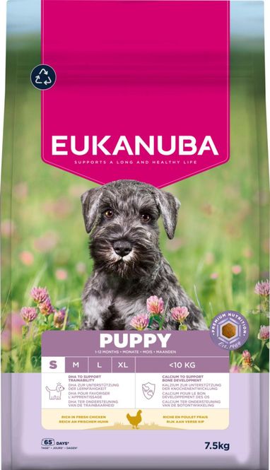 Hovedbilde EUKANUBA Hundefor Puppy Small Breed kylling 7,5kg