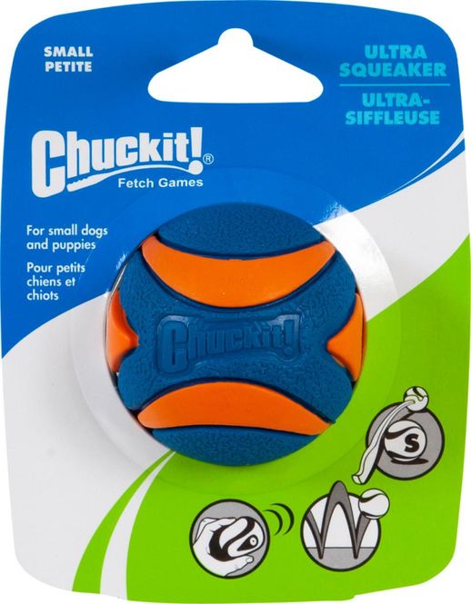 Hovedbilde CHUCKIT Ultra Squeaker ball S