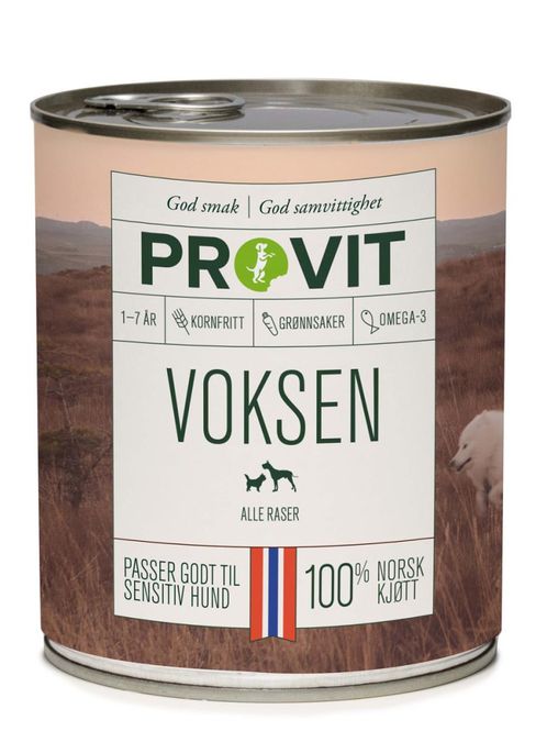 Hovedbilde PROVIT Boksemat Voksen 800g