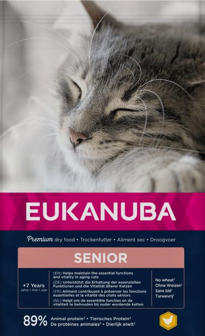 Hovedbilde EUKANUBA Kattemat Senior 2kg