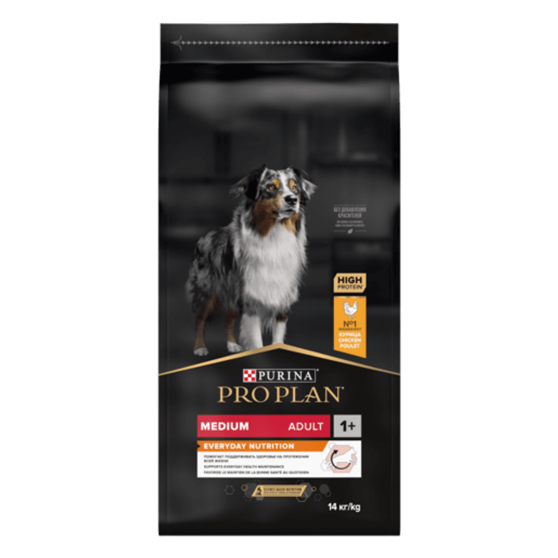 PRO PLAN Medium Adult kylling 14kg