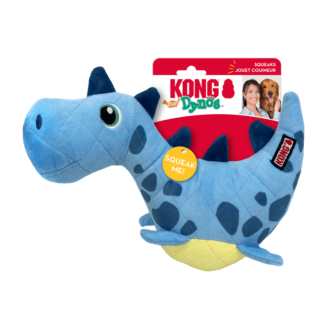 Hovedbilde Hundeleke KONG Dynos Roars Blå M/L