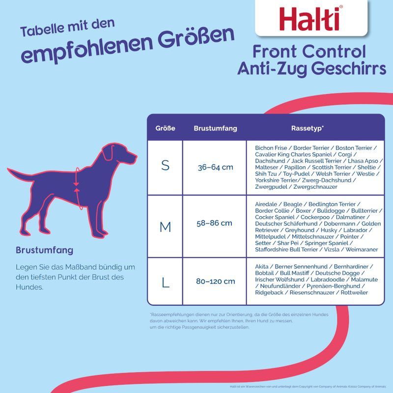 Halti Harness Sort/Rød