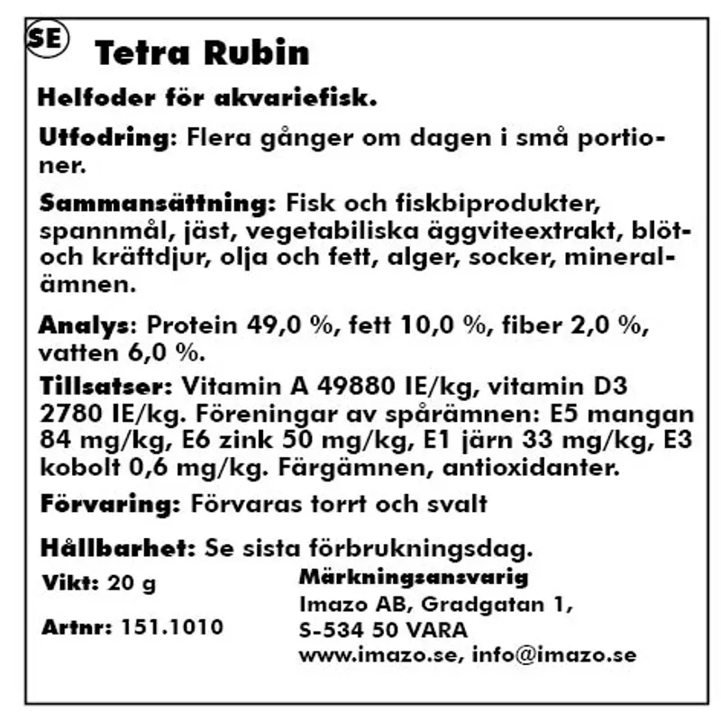 TetraRubin 100 ml