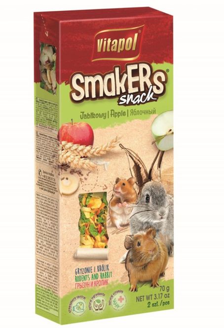Hovedbilde Smakers Gnager m/Eple 2stk