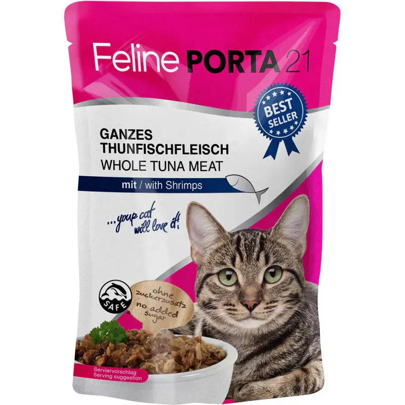 Feline Porta21 Tunfisk & Reker 100gr 