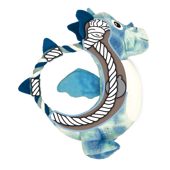 Hovedbilde Hundeleke KONG Dragon Knots M/L