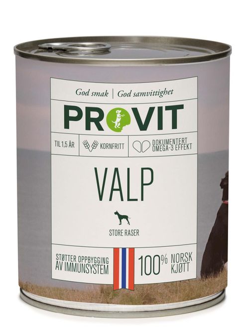 Hovedbilde PROVIT Boksemat Valp Store Raser M/Storfe, Svin ...