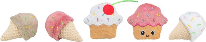 Hovedbilde Katteleke Ice Cream And Cupcake i Plysj 7cm