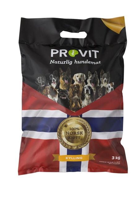 Hovedbilde PROVIT Frossent Kylling m/vitamin 3 kg
