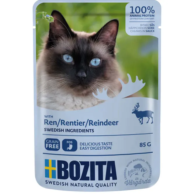 Hovedbilde Bozita Feline Reinsdyr Saus 85g