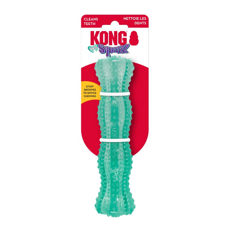 Hundeleke KONG Squeezz Dental Stick M