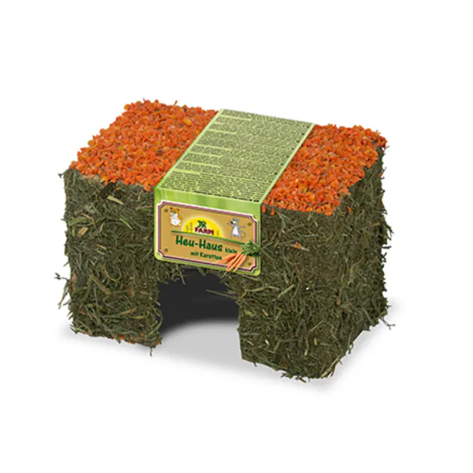 Hovedbilde Jr Farm Høyhus Med Gulrottak 15x9x10cm