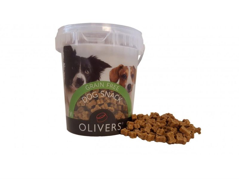 Olivers grain free mini trainingbites chicken 500g