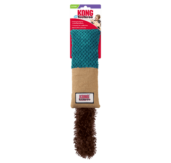 Hovedbilde Katteleke KONG Kickeroo Cuddler 40,5cm