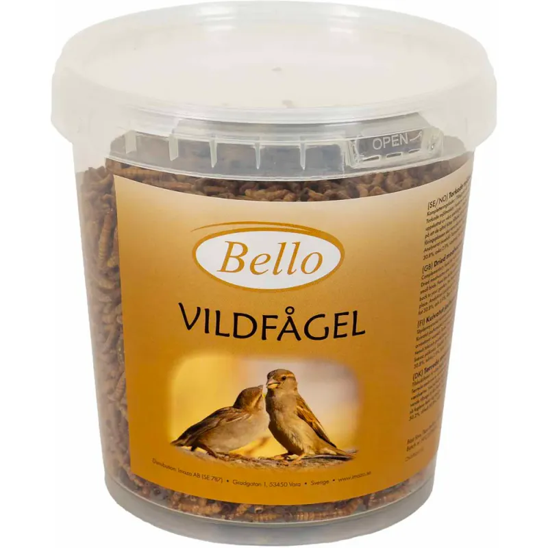 Tørket melorm 200gr