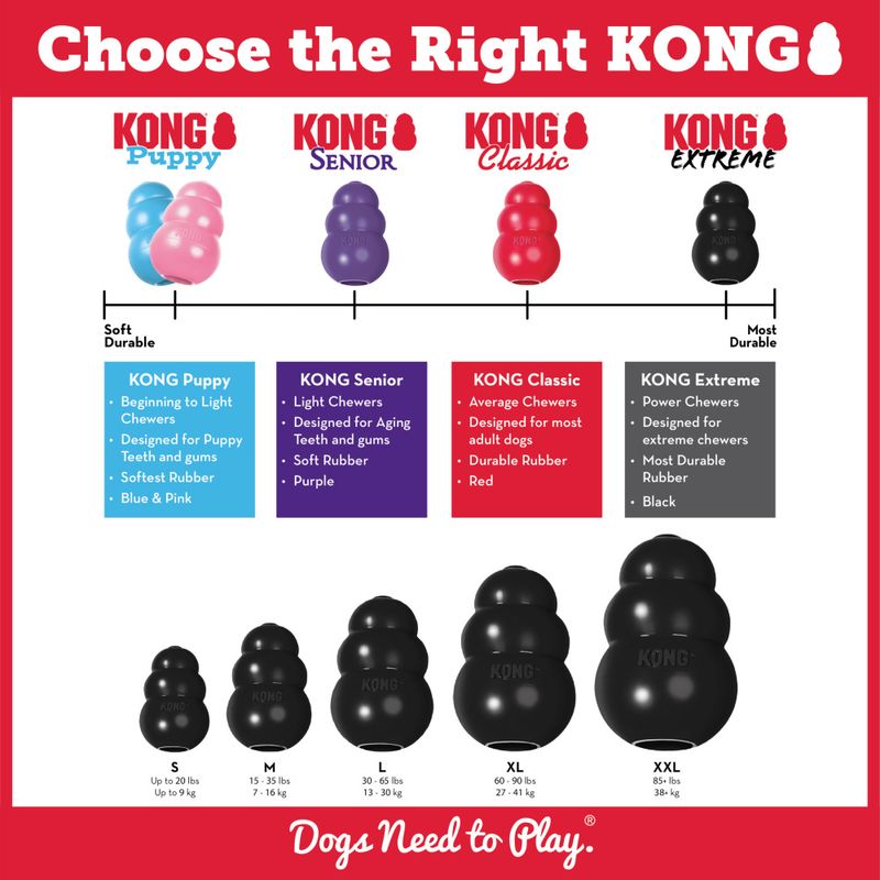 Hundeleke KONG Extreme