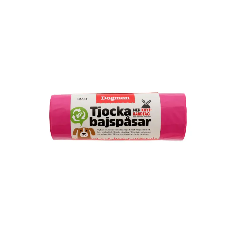 Hundeposer med håndtak 50p
