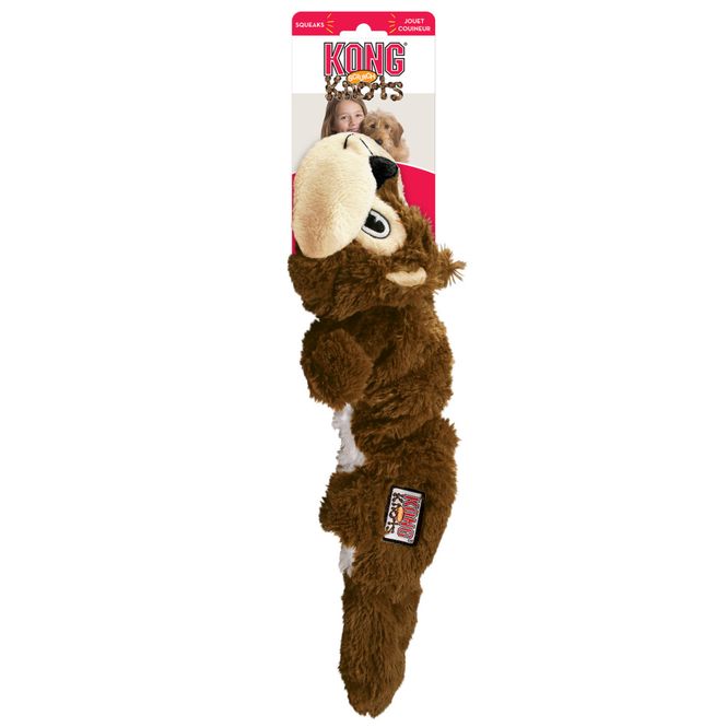 Hovedbilde Hundeleke KONG Scrunch Knots Squirrel M/L