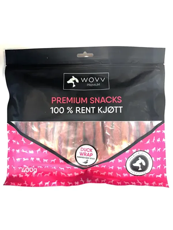 Wovv tyggepinner med and 400g