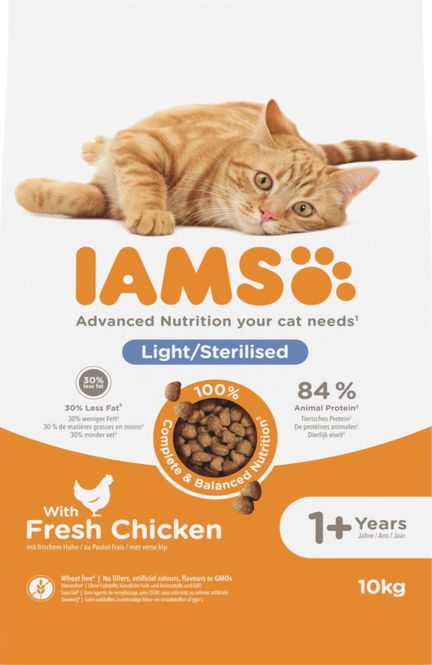 Hovedbilde IAMS Kattemat Vitality Adult Sterilized 10kg